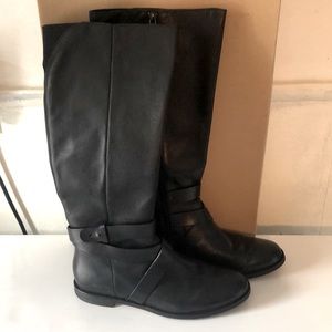 NEW NEW NEW ! COLE HAAN NEW YORK CITY black riding boots size 8 !!